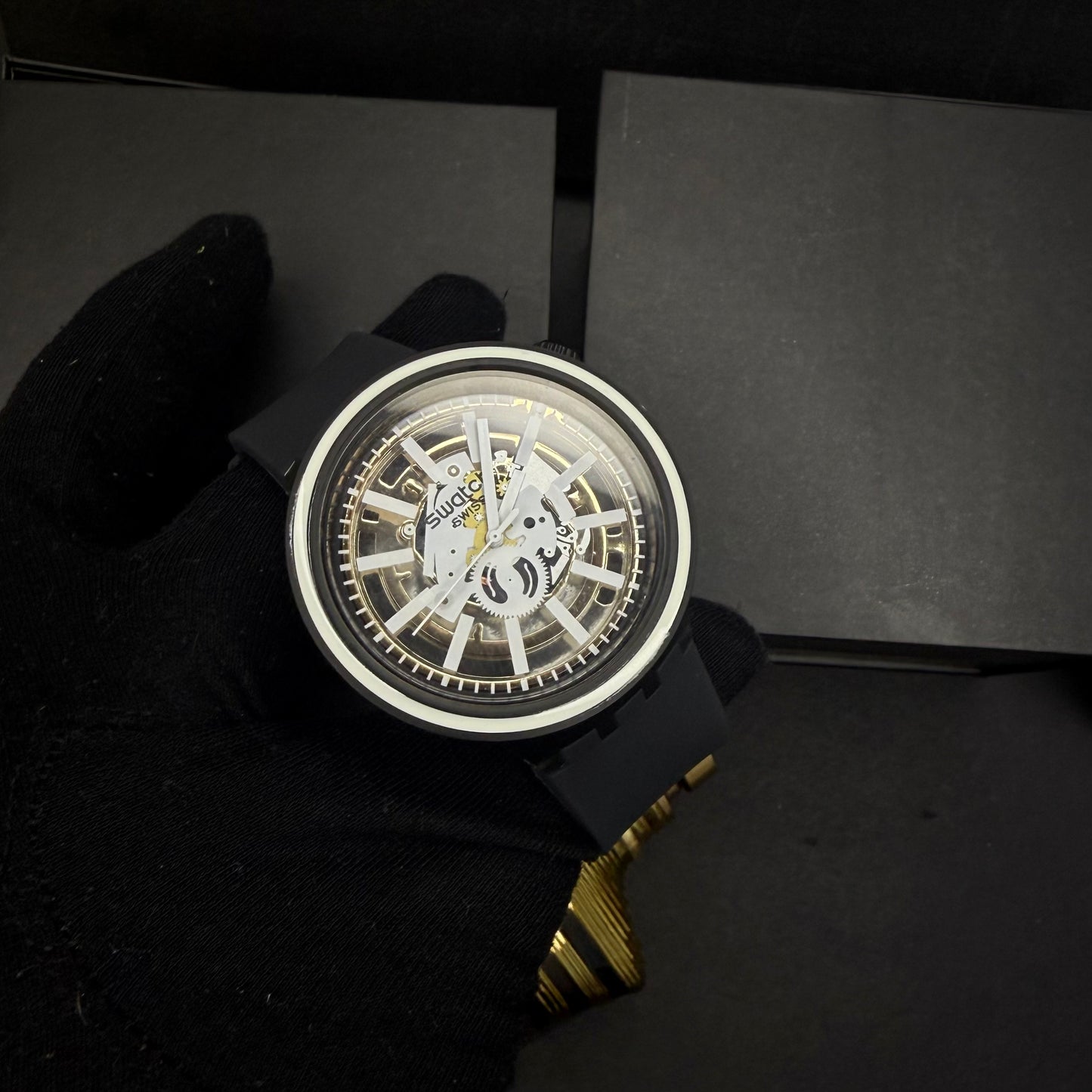 SWATCH SB0 NEGRO PARA HOMBRE REF-NBB