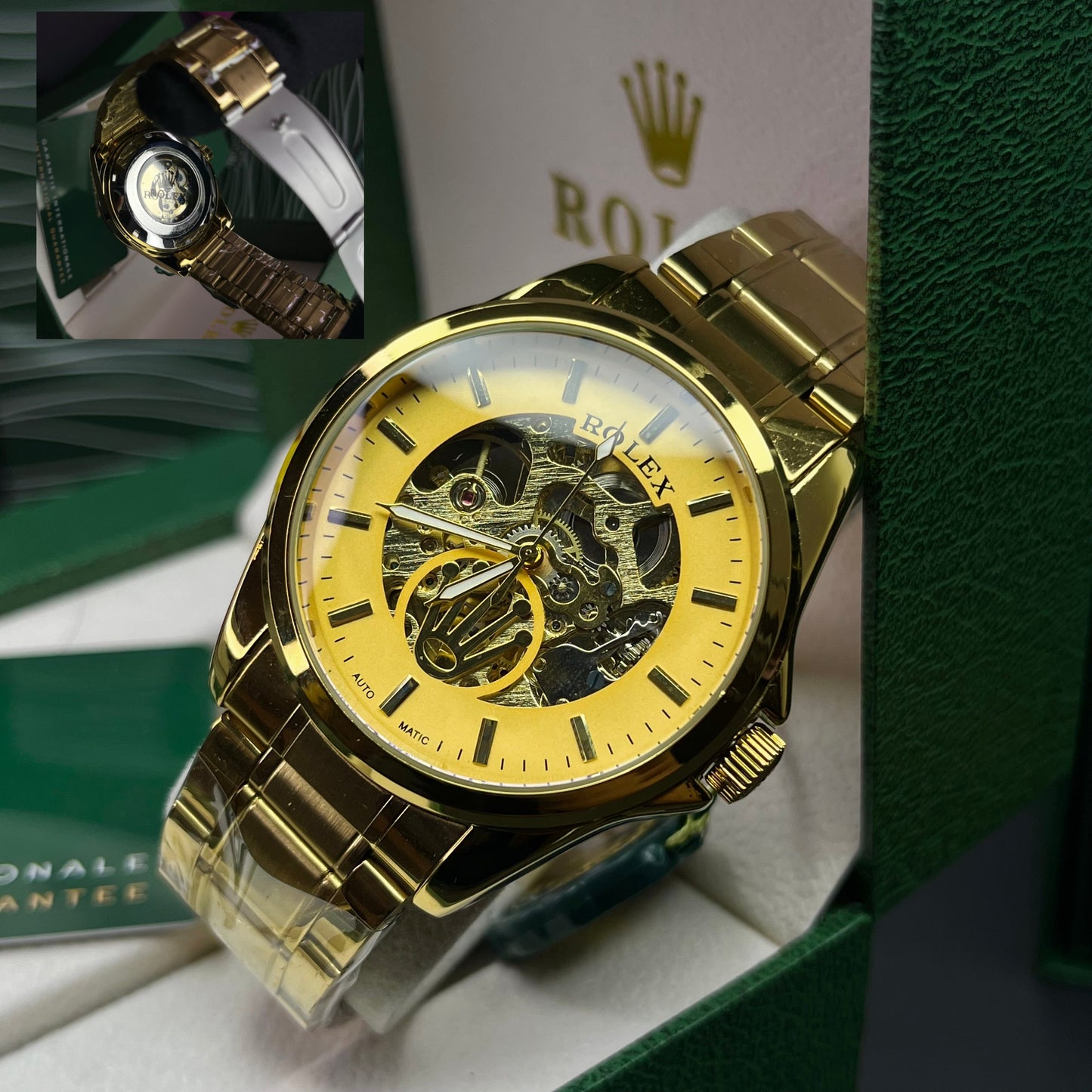 RLX AUTOMATICO CORAZON ABIERTO OYSTER PARA MUJER  REF-DD