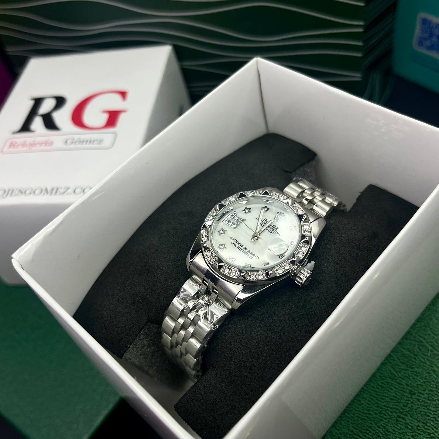 RLX DATE JUST CUBANO PARA MUJER REF-PB