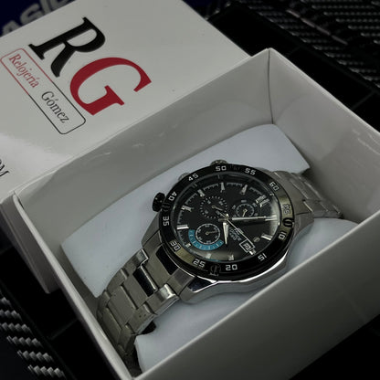CASIO EDIFICE EFR 558  FUNCIONAL PARA HOMBRE REF-PN