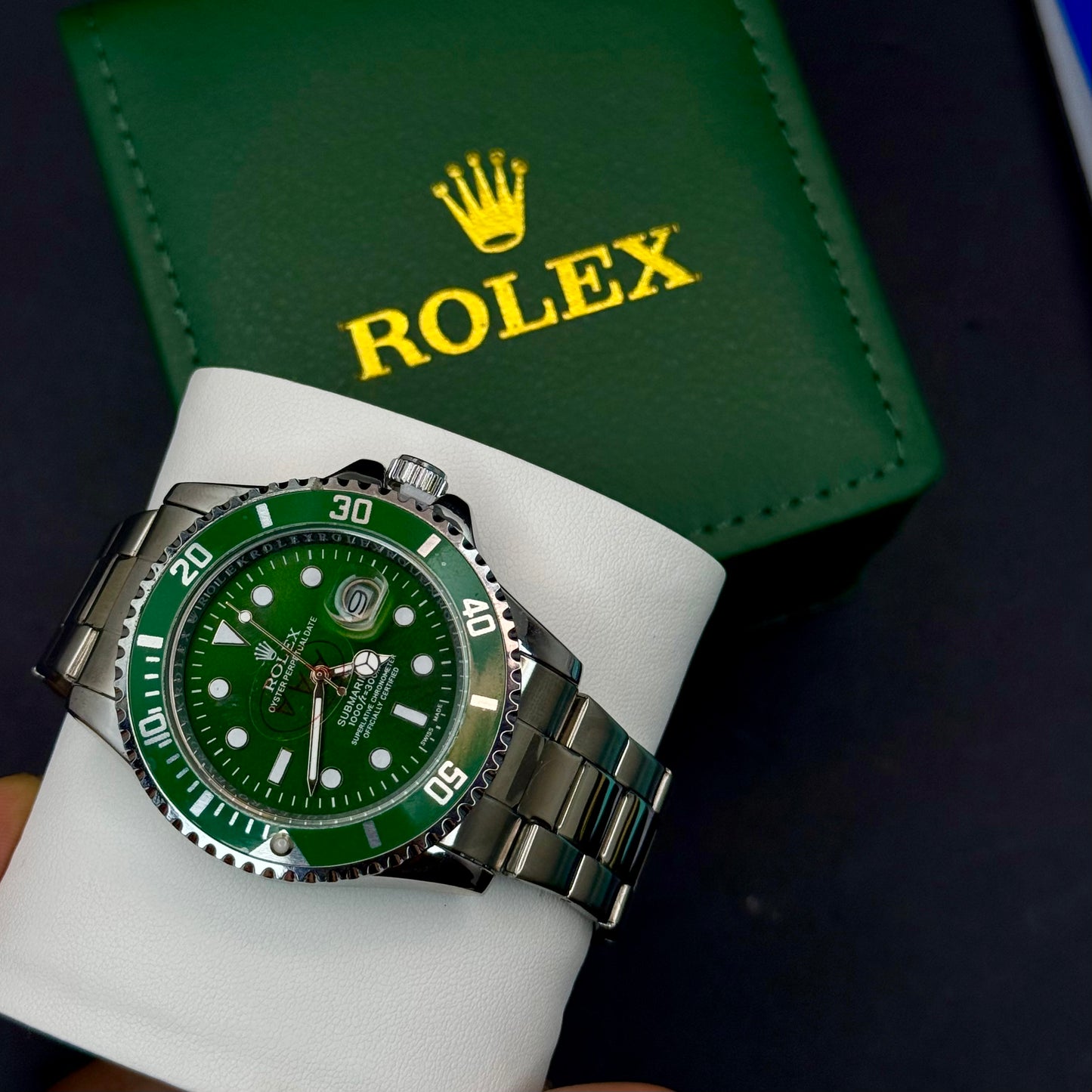 RLX SUBMARINE CON ESTUCHE DE LUJO PARA HOMBRE REF EDICION HULK