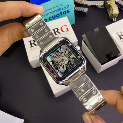 CARTIER SKELET ACERO PARA HOMBRE REF-PB