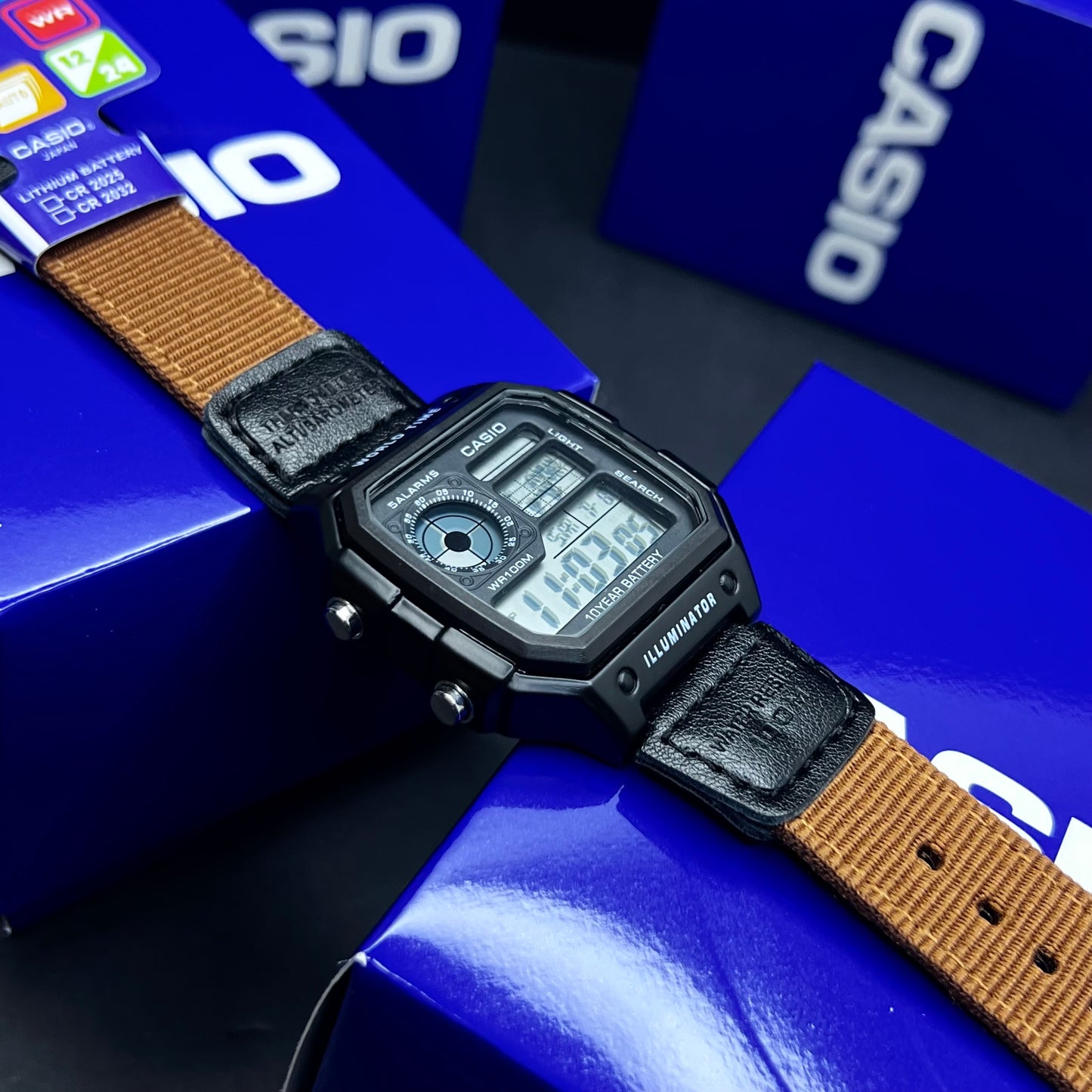 CASIO ROYALE PARA HOMBRE REF AE1200-LONA-M