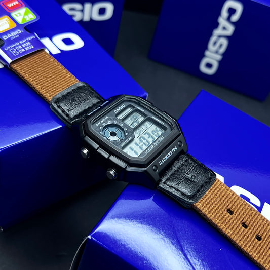 CASIO ROYALE PARA HOMBRE REF AE1200-LONA-M