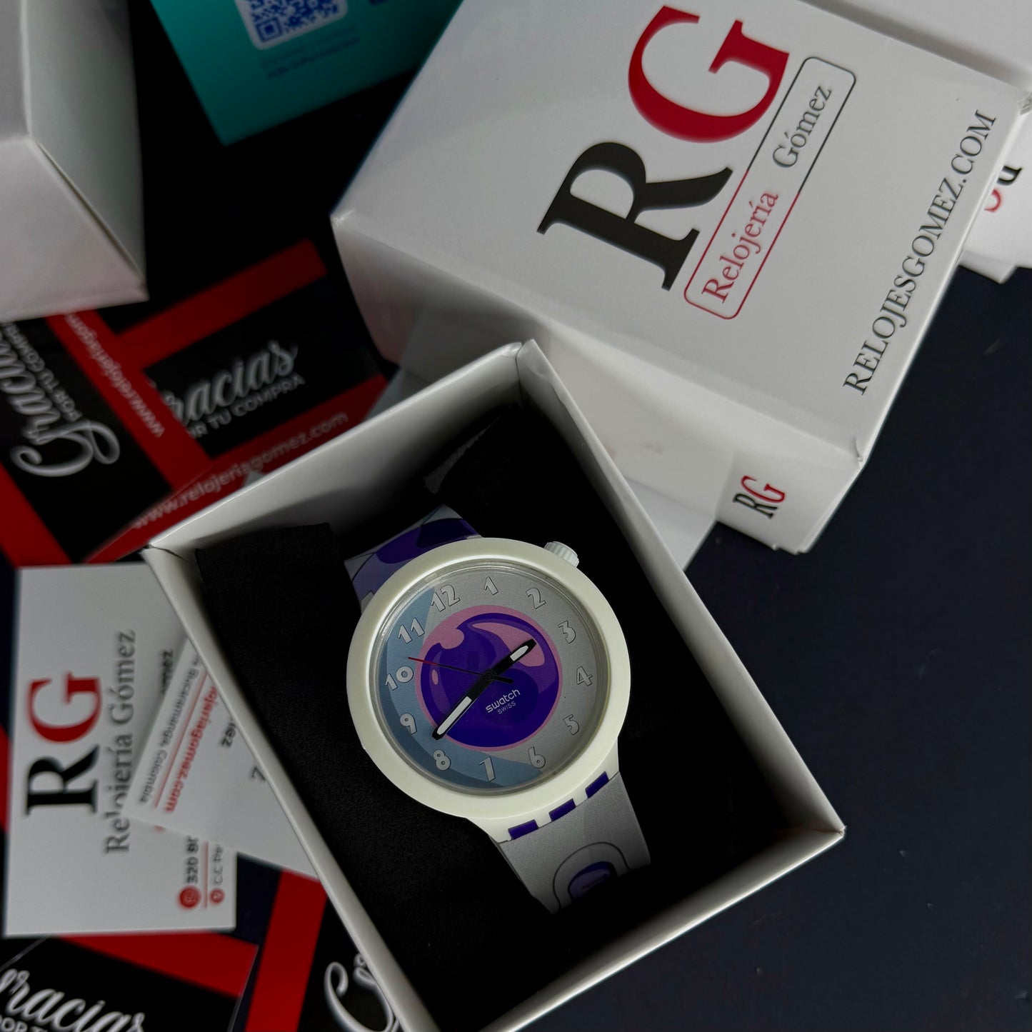 SWATCH UNISEX HOMBRE Y DAMA EDICION FREEZER