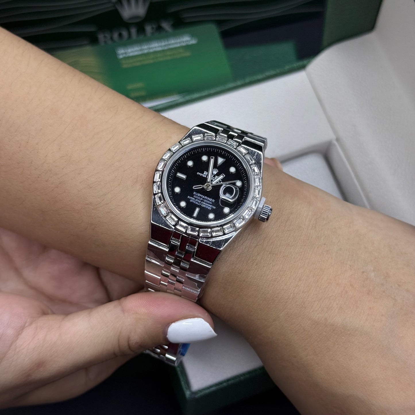 RLX OYSTER PERPETUAL DATE PARA MUJER REF-PN