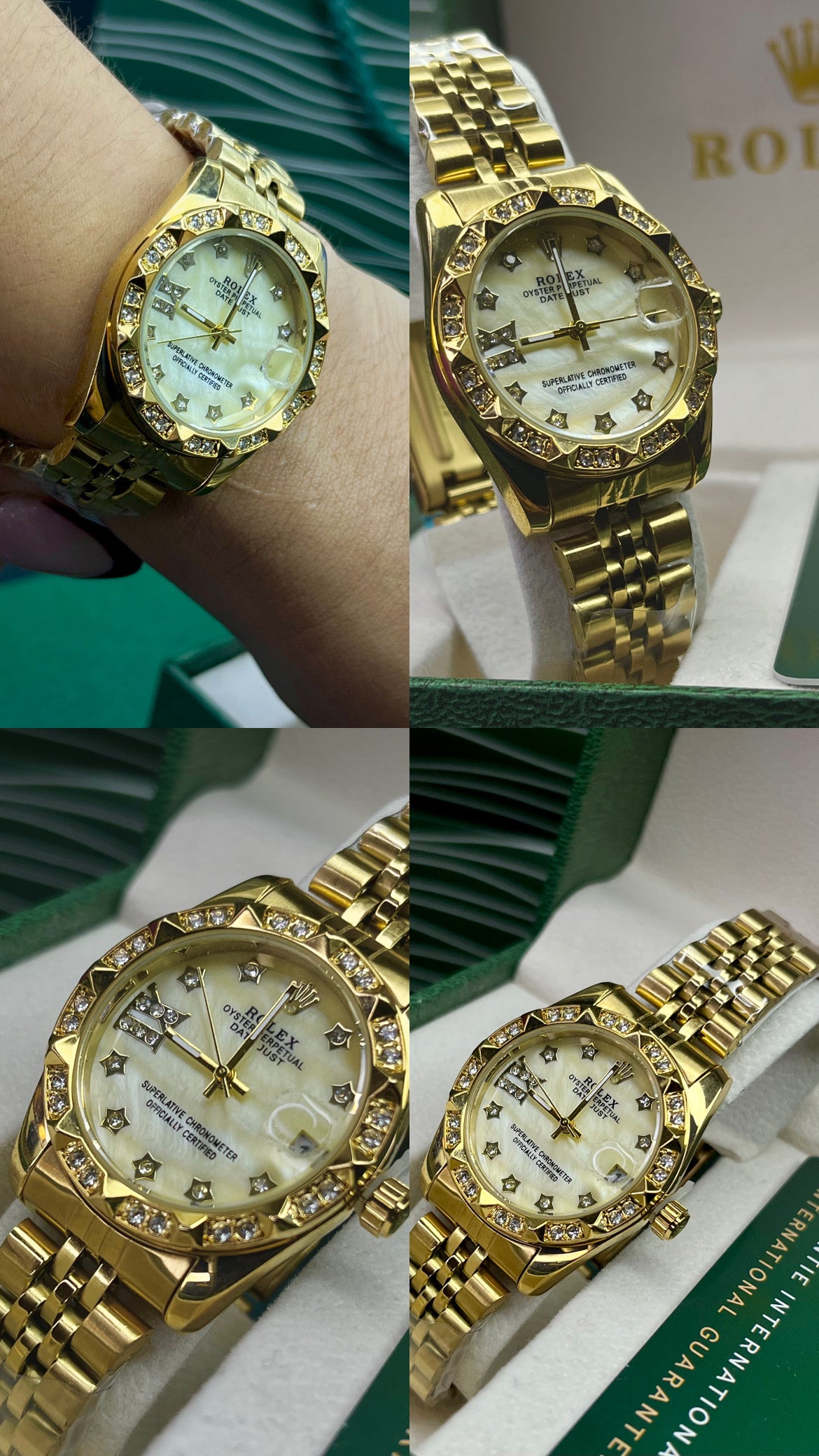 RLX DATE JUST CUBANO PARA MUJER REF-DD