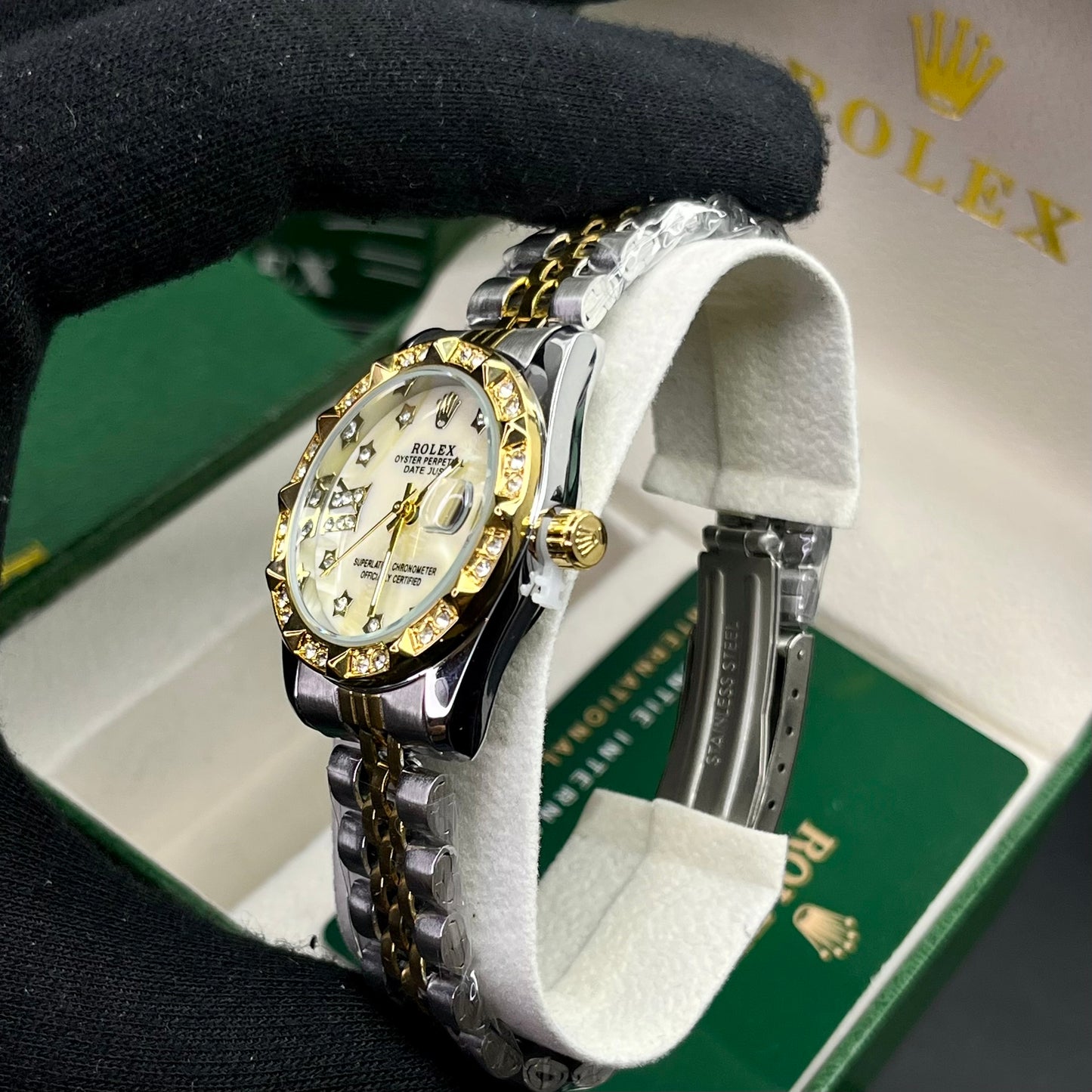 RLX DATE JUST CUBANO PARA MUJER REF-BD