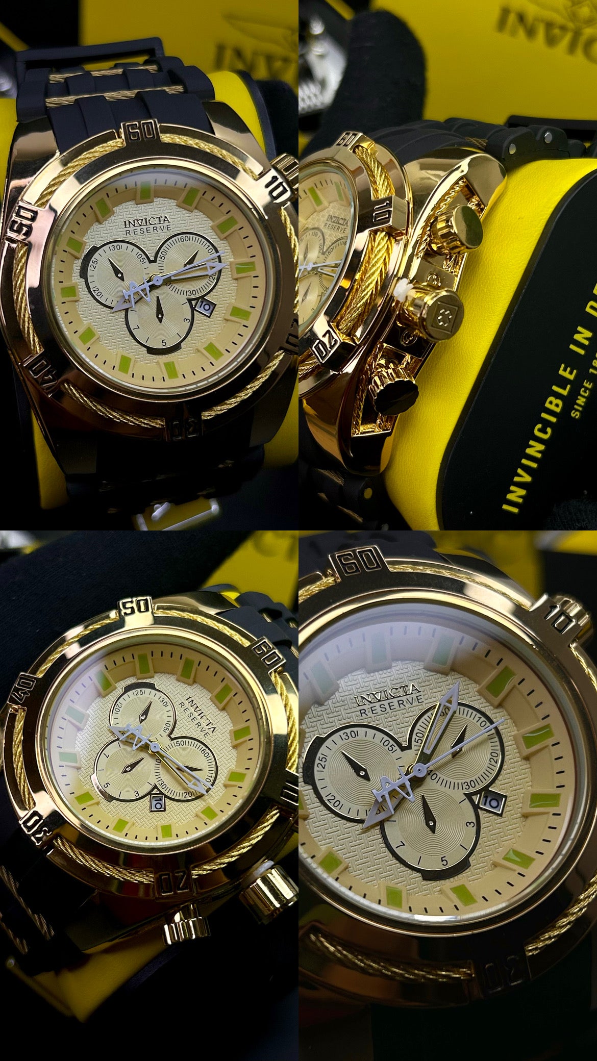 INVICTA BOLT RESERVER SUBAOUA PARA HOMBRE REF-DD