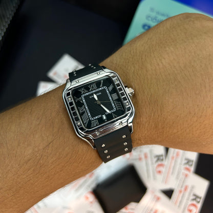 CARTIER DO´SANTOS PARA HOMBRE REF-GOMA-NPN