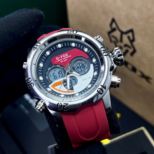 G FOX ORIGINAL DOBLE HORA POR INVICTA SUMERGIBLE PARA HOMBRE REF-1976G2-R