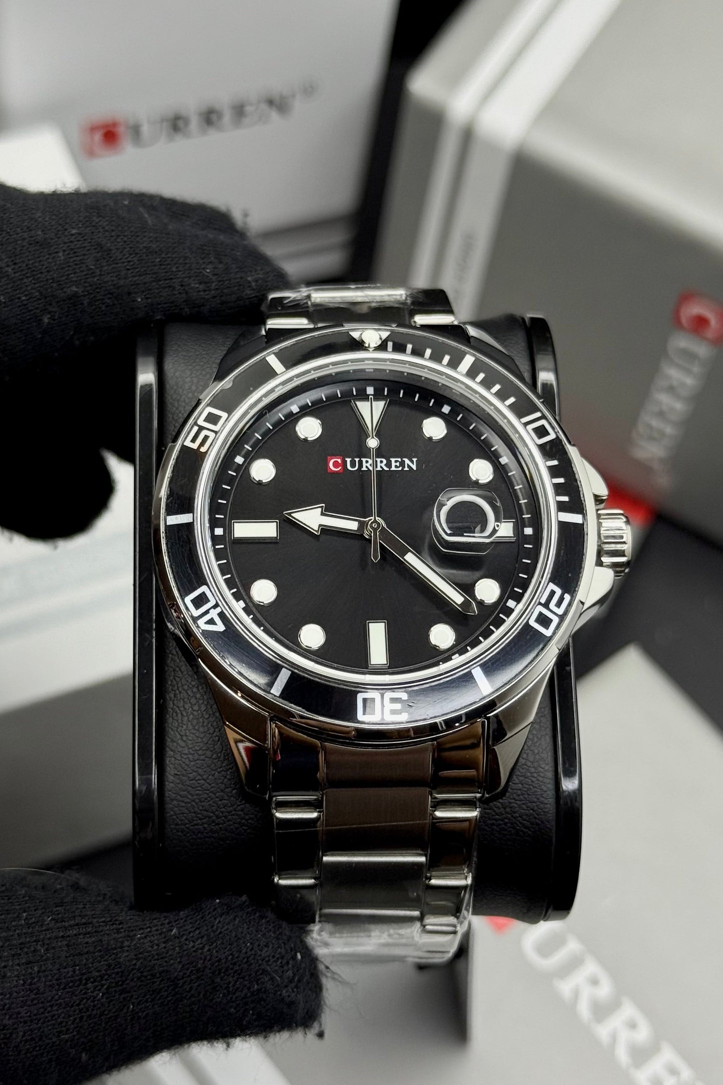 CURREN ORIGINAL X RLX SUMERGIBLE PARA HOMBRE REF SUBMARINE 8388-PN