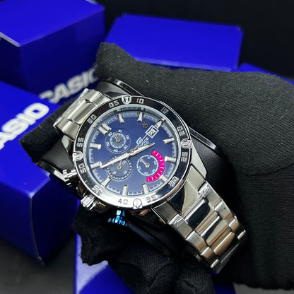 CASIO EDIFICE EFR 558  FUNCIONAL PARA HOMBRE REF-PA1