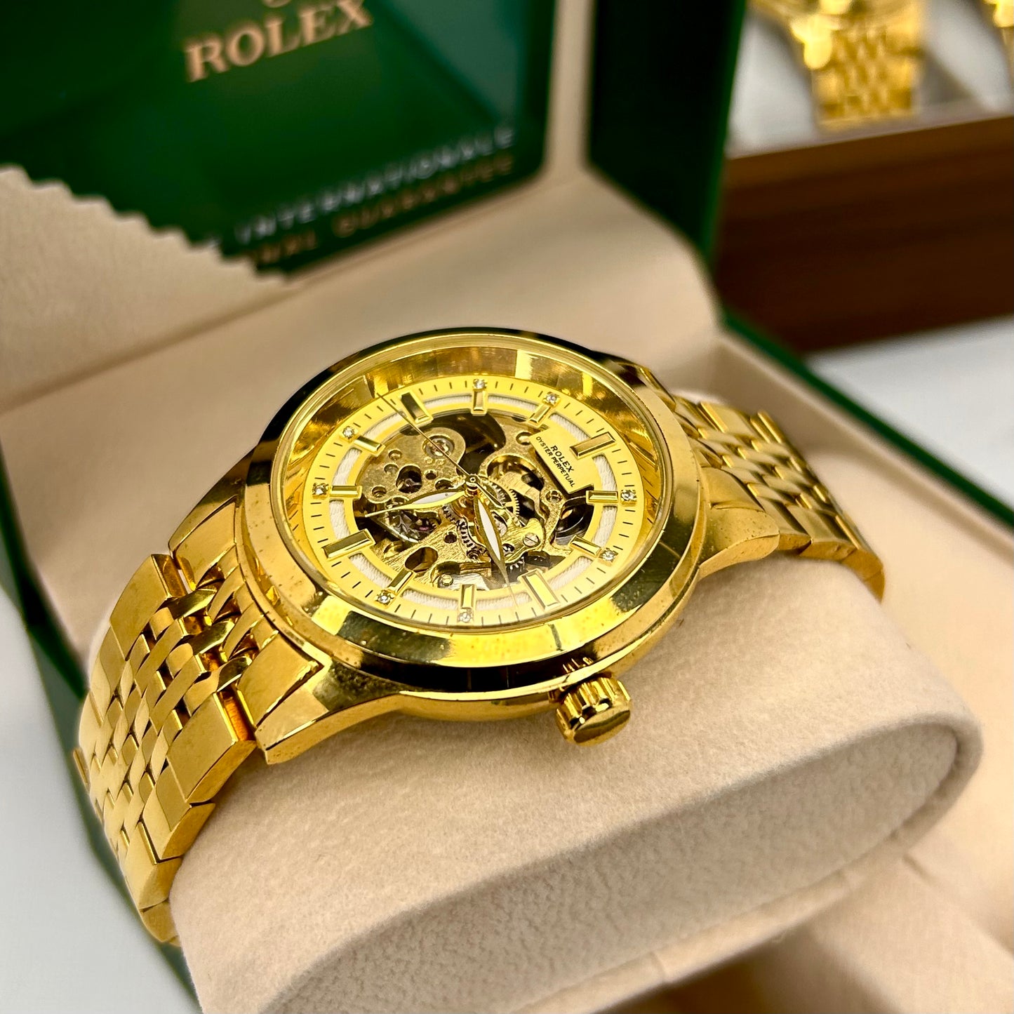 RLX AUTOMATICO CORAZON ABIERTO PARA HOMBRE REF-DD