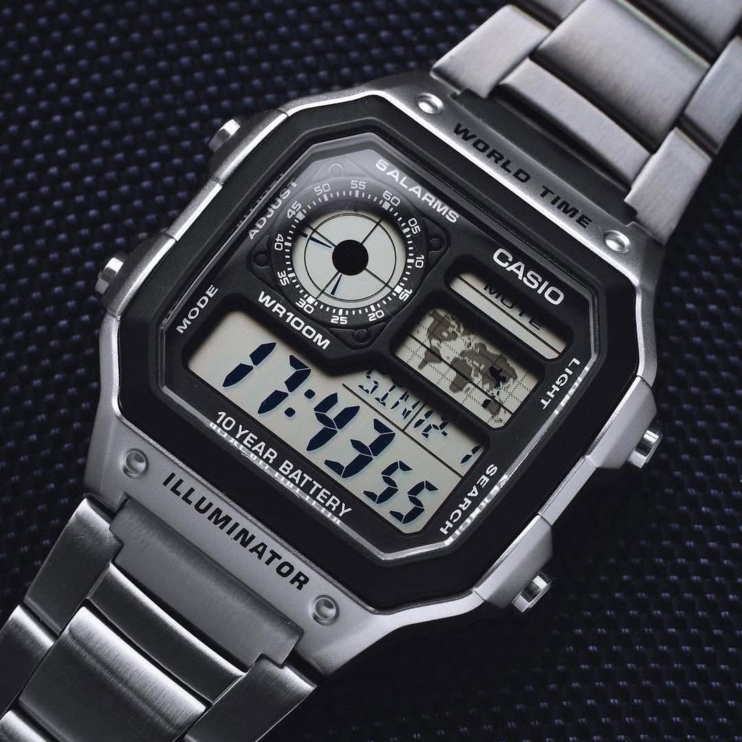CASIO ORIGINAL PARA HOMBRE REF-AE-1200WHD-1A