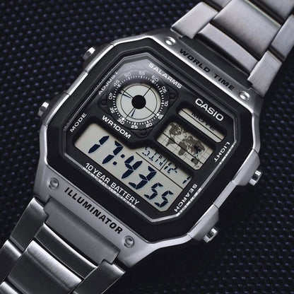 CASIO ORIGINAL PARA HOMBRE REF-AE-1200WHD-1A