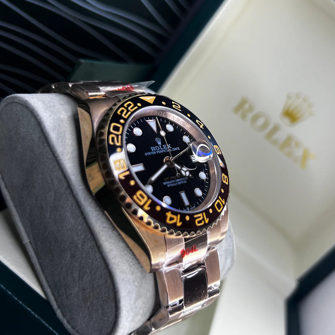 RLX GMT CHOCOLATE LUXURY AUTOMATICO