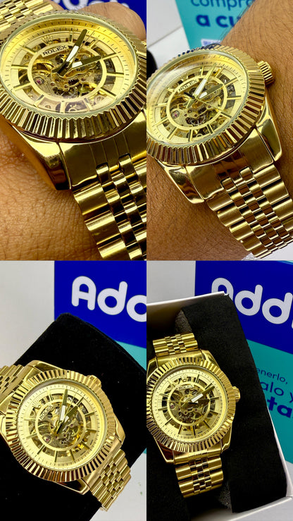 RLX AUTOMATICO CORAZON ABIERTO PRESIDET PARA HOMBRE REF-DD