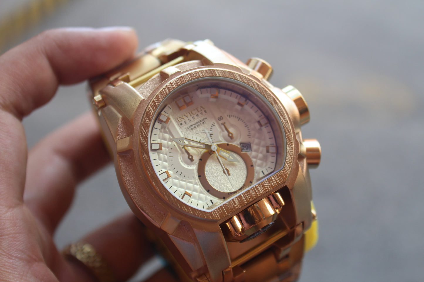 INVICTA BOLT ACERO PAREJA  REF-DB