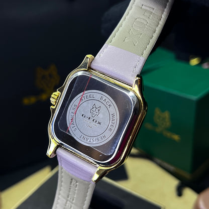 G FOX ORIGINAL x CARTIER PARA DAMA SUMERGIBLE  REF-SANTOS CUBANO-1264-M