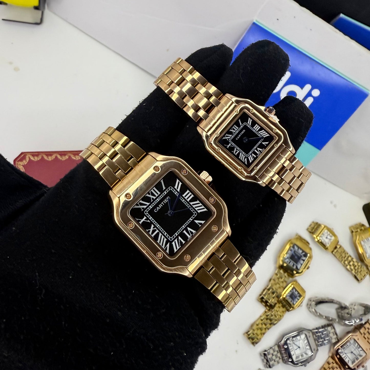 PAREJA CARTIER DO SANTOS TRIZADO REF-ORN