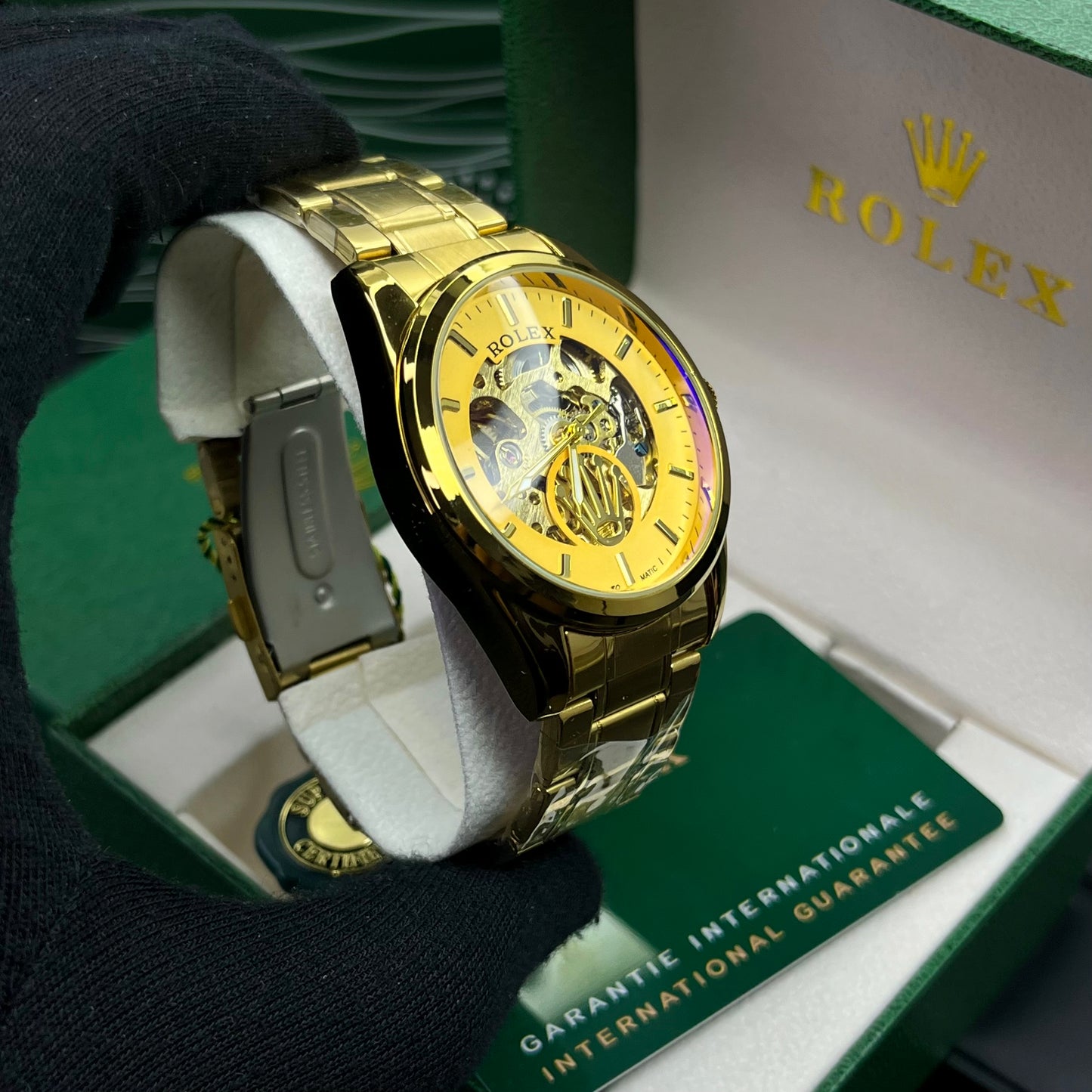 RLX AUTOMATICO CORAZON ABIERTO OYSTER PARA MUJER  REF-DD