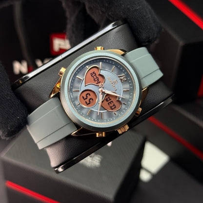 NAVIFORCE DOBLE HORA ORIGINAL PARA DAMA REF NF5045-G