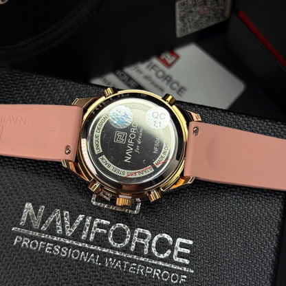 NAVIFORCE DOBLE HORA ORIGINAL PARA DAMA REF NF5045-R