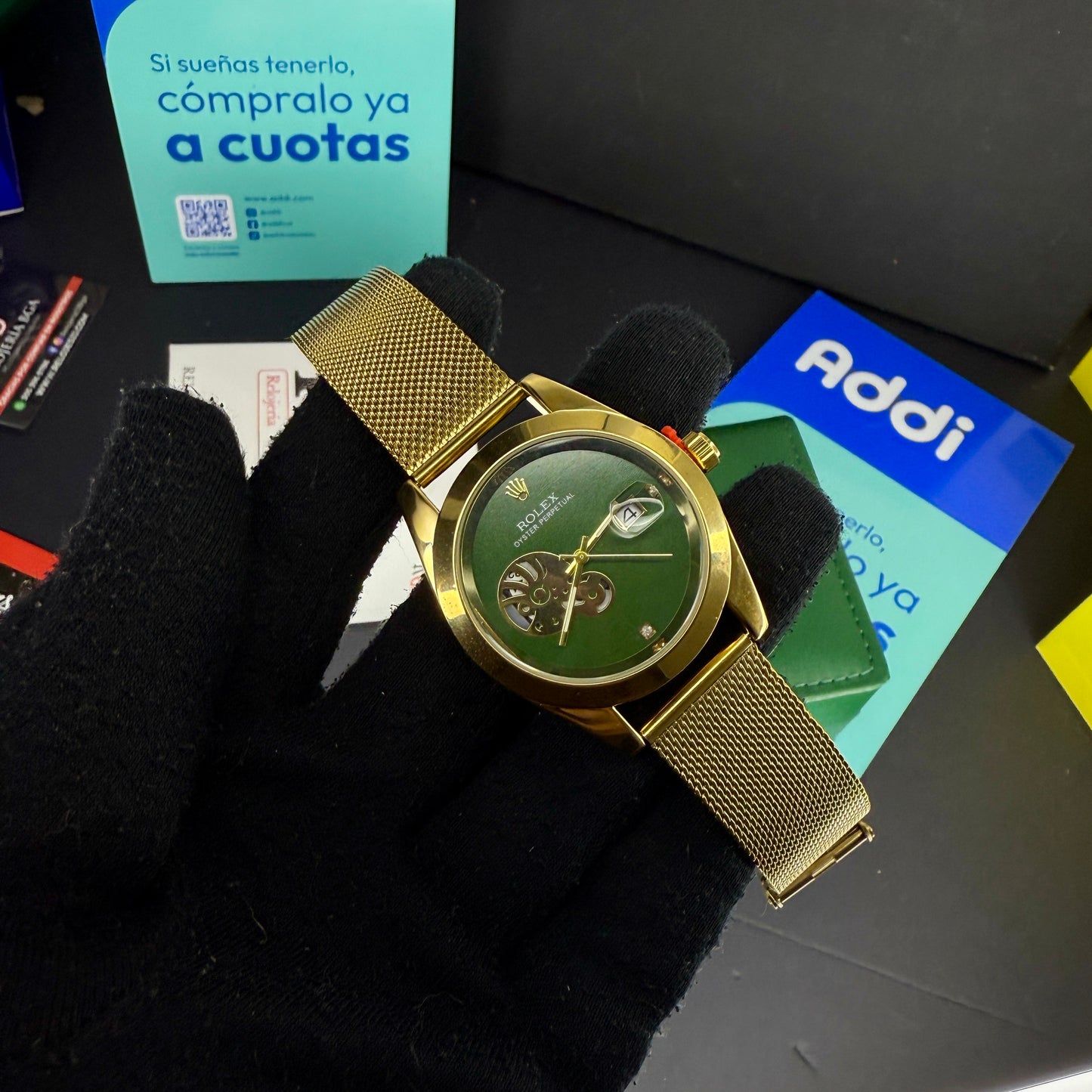 RLX DAY DATE MALLA PARA HOMBRE - REF-Dv