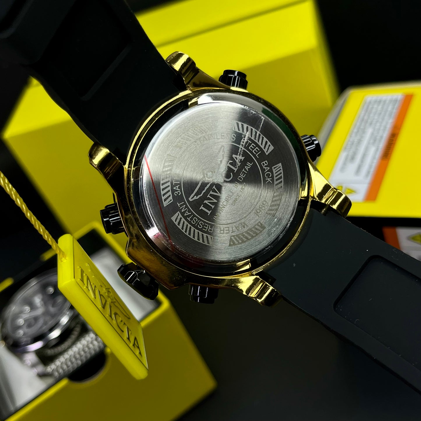 INVICTA DOBLE HORA PARA HOMBRE REF-1837-NDA