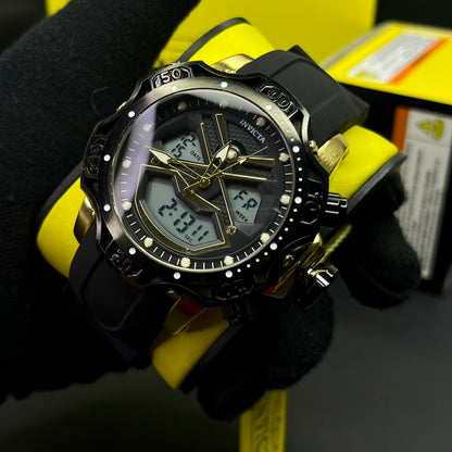 INVICTA DOBLE HORA PARA HOMBRE REF-1837-NDA