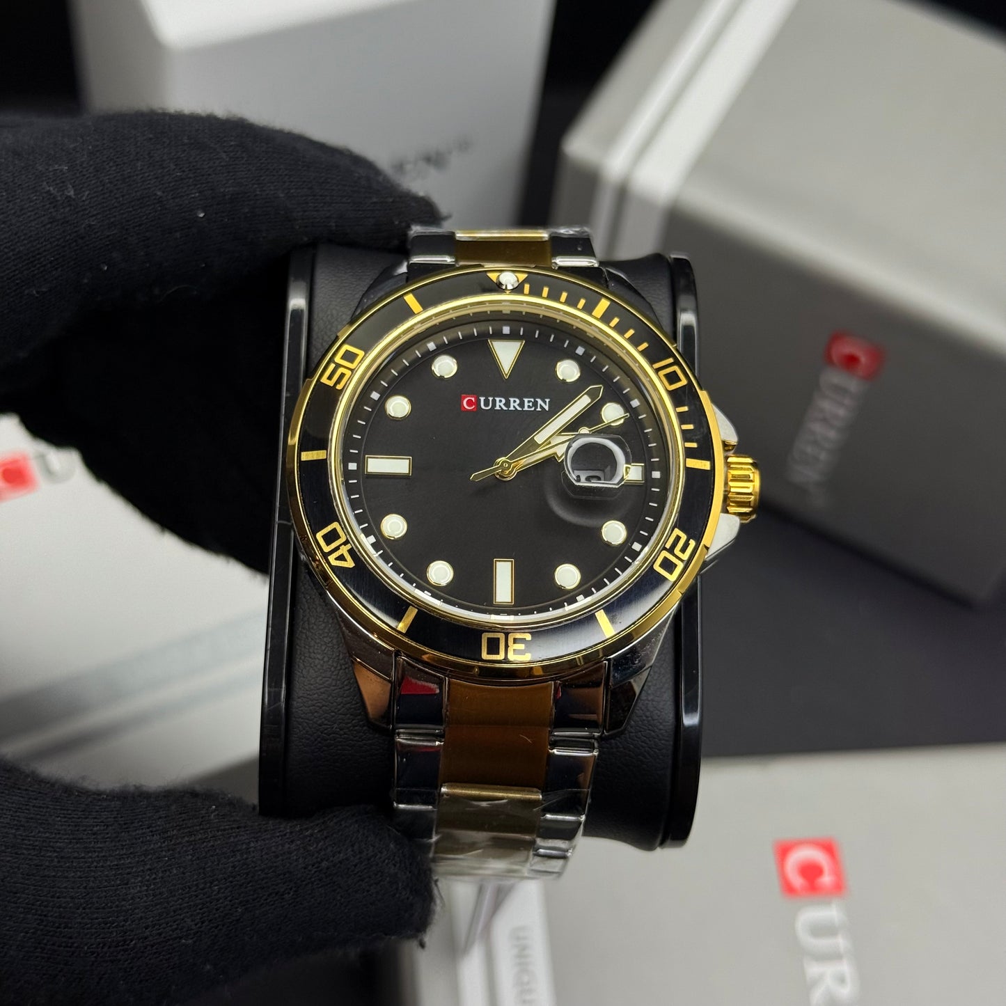 CURREN ORIGINAL X RLX SUMERGIBLE PARA HOMBRE REF SUBMARINE 8388-BN