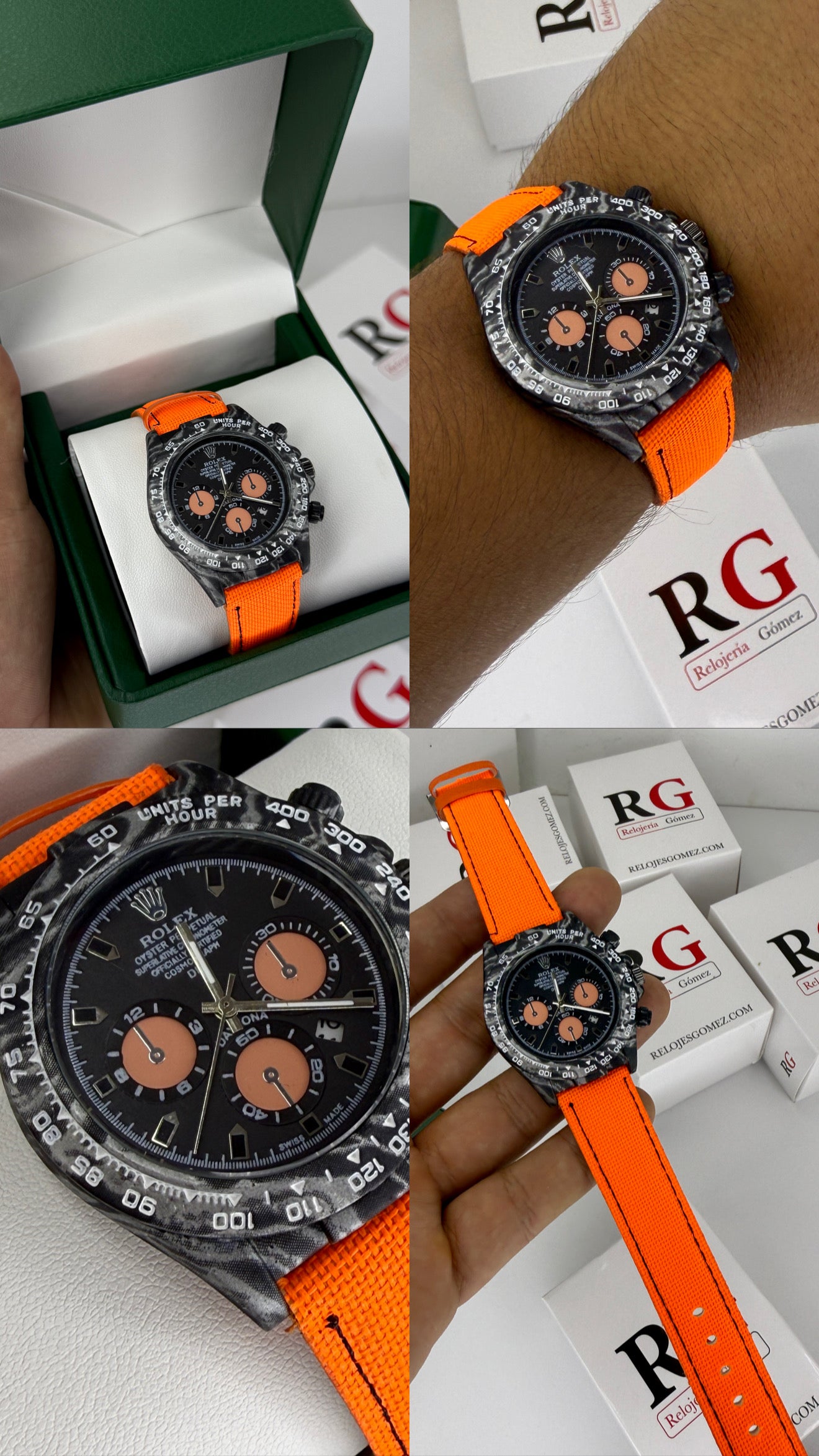 RLX DAYTONA LONA PARA HOMBRE REF-NA