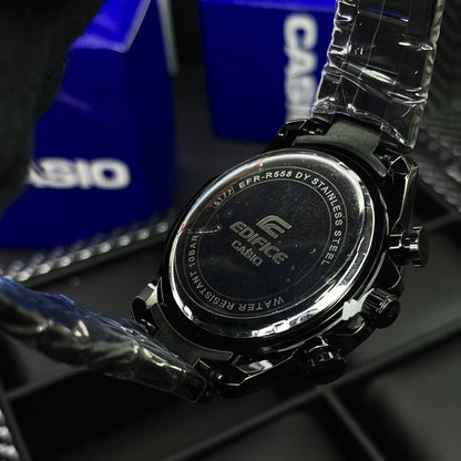 CASIO EDIFICE EFR 558  FUNCIONAL PARA HOMBRE REF-N