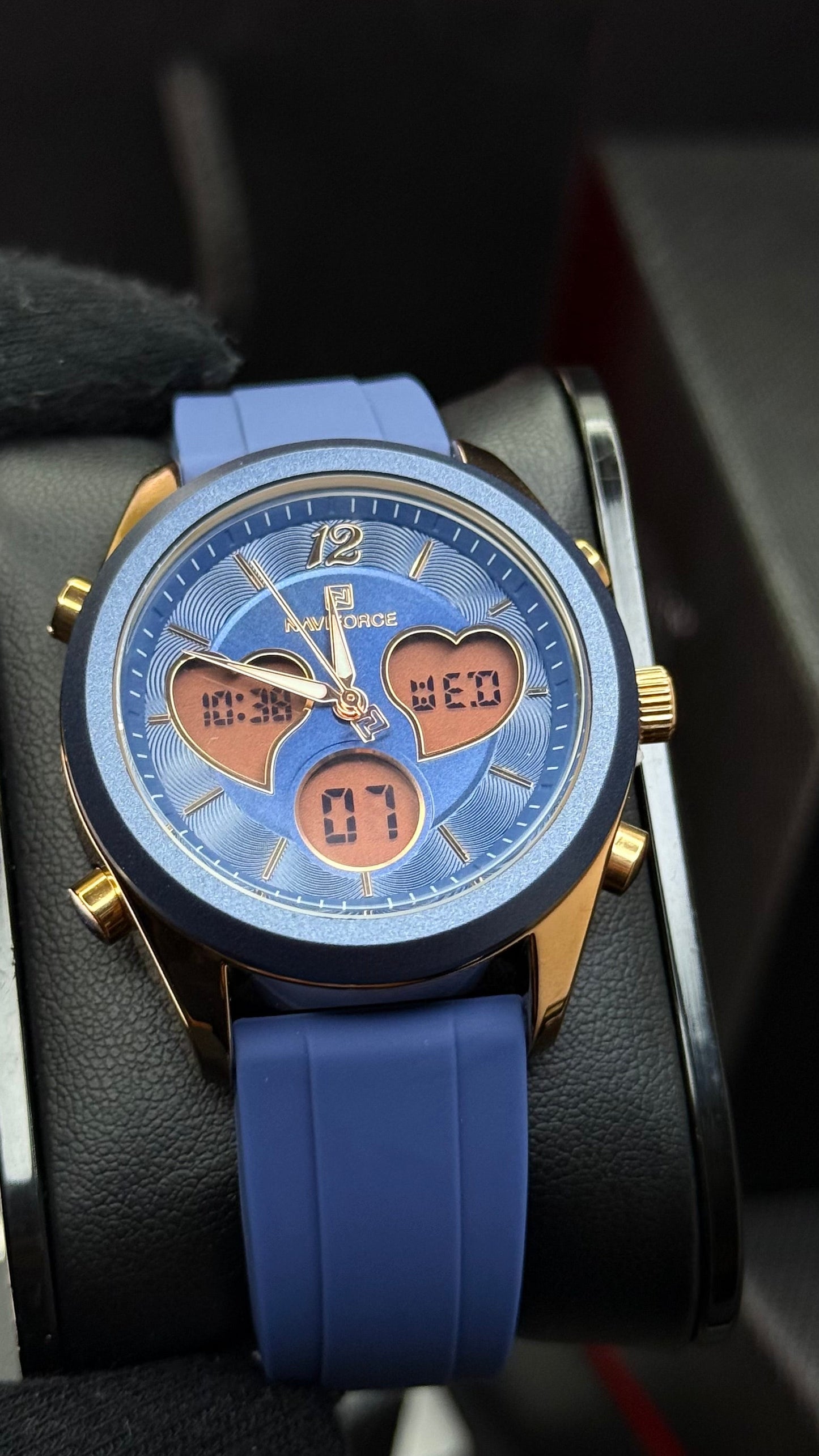 NAVIFORCE DOBLE HORA ORIGINAL PARA DAMA REF NF5045-A