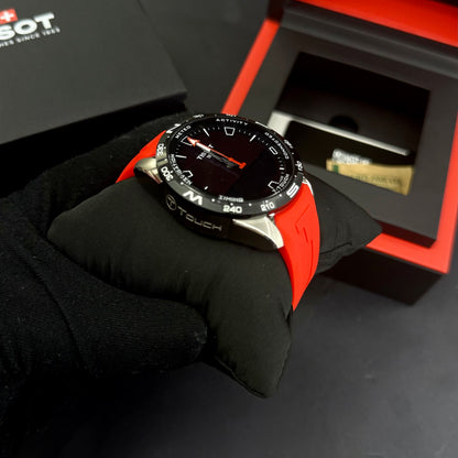 TISSOT ORIGINAL LUXURY T-TOUCH CONNNECT SOLAR PARA HOMBRE REF T121.420.47.051.01
