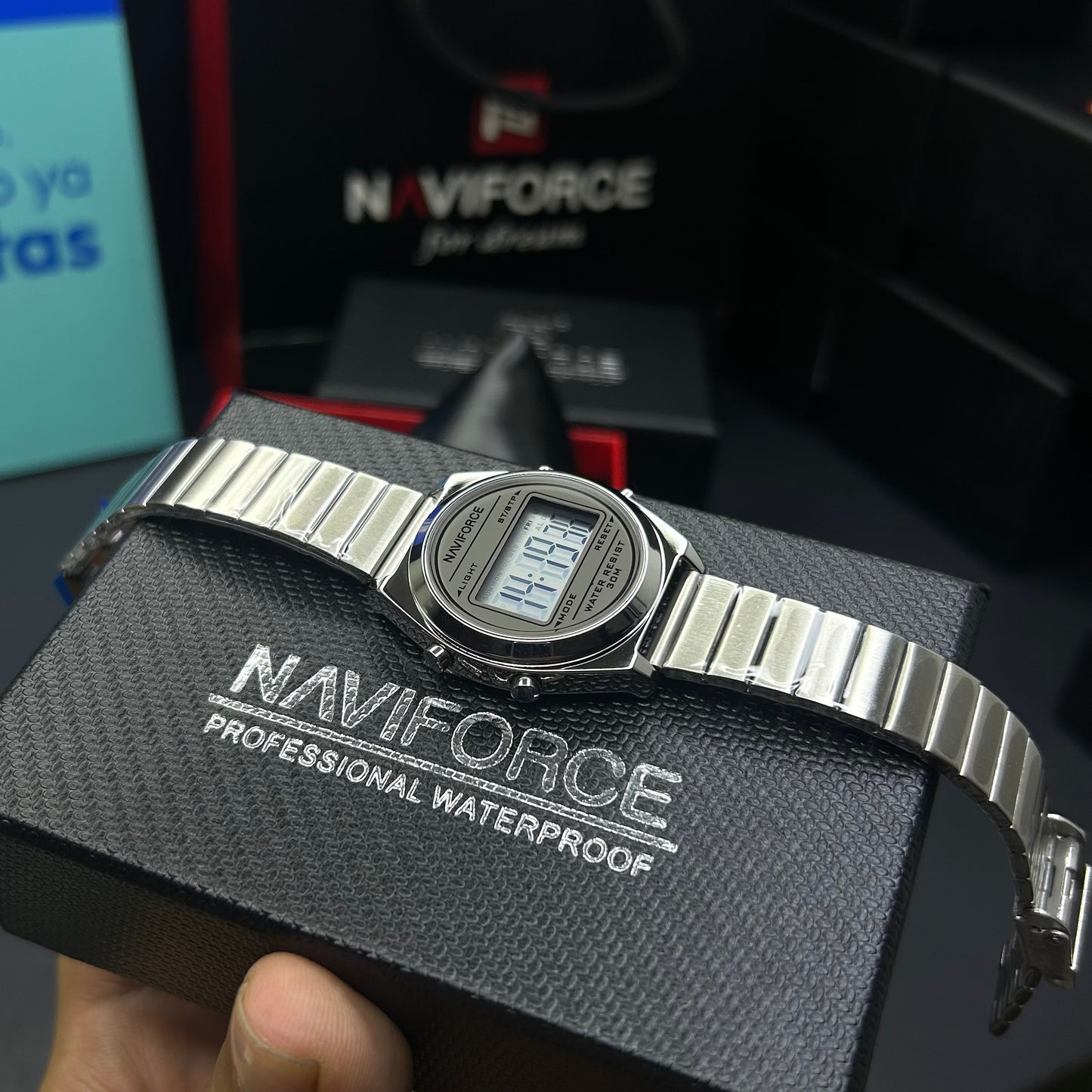 NAVIFORCE X CASIO ORIGINAL PARA DAMA REF NF5066-PP