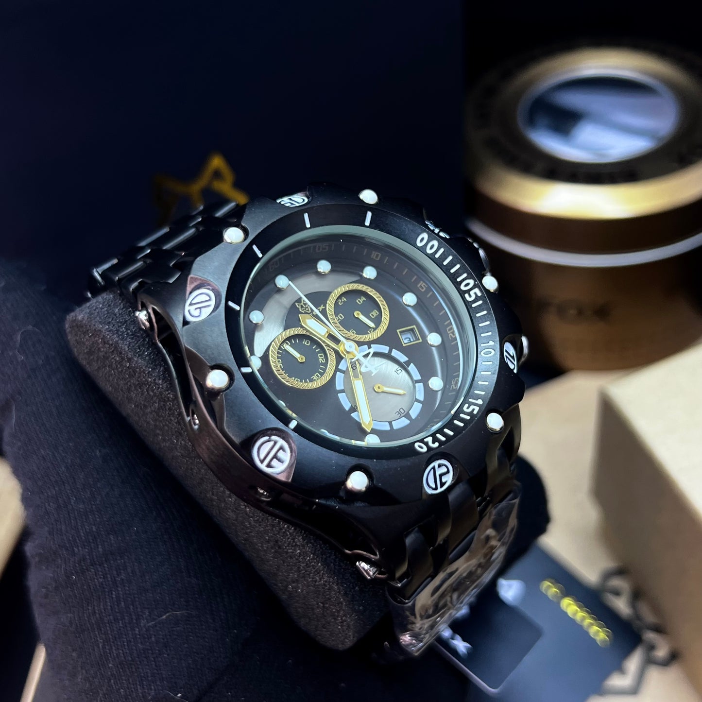 G FOX ORIGINAL FUNCIONAL POR INVICTA SUMERGIBLE PARA HOMBRE REF- NN