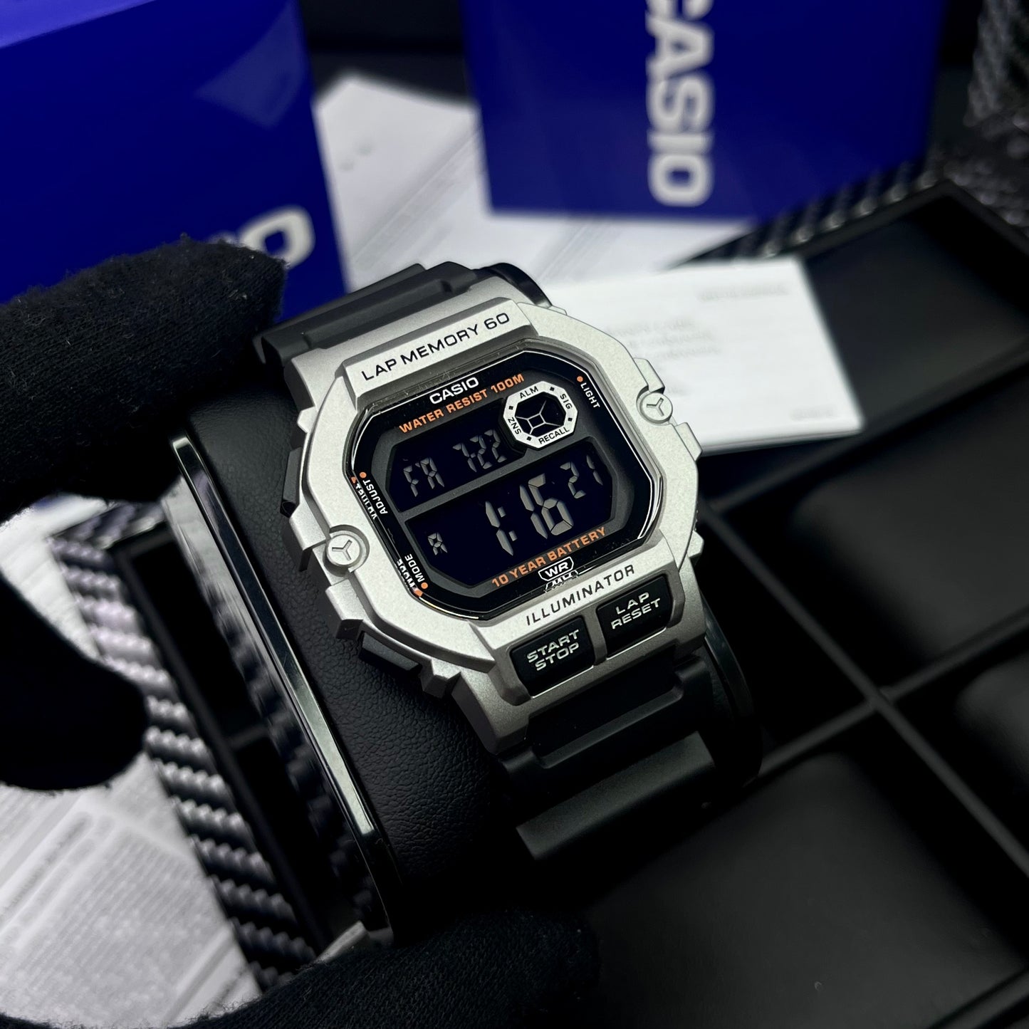 CASIO ORIGINAL PARA HOMBRE REF-WS-1400H-1B