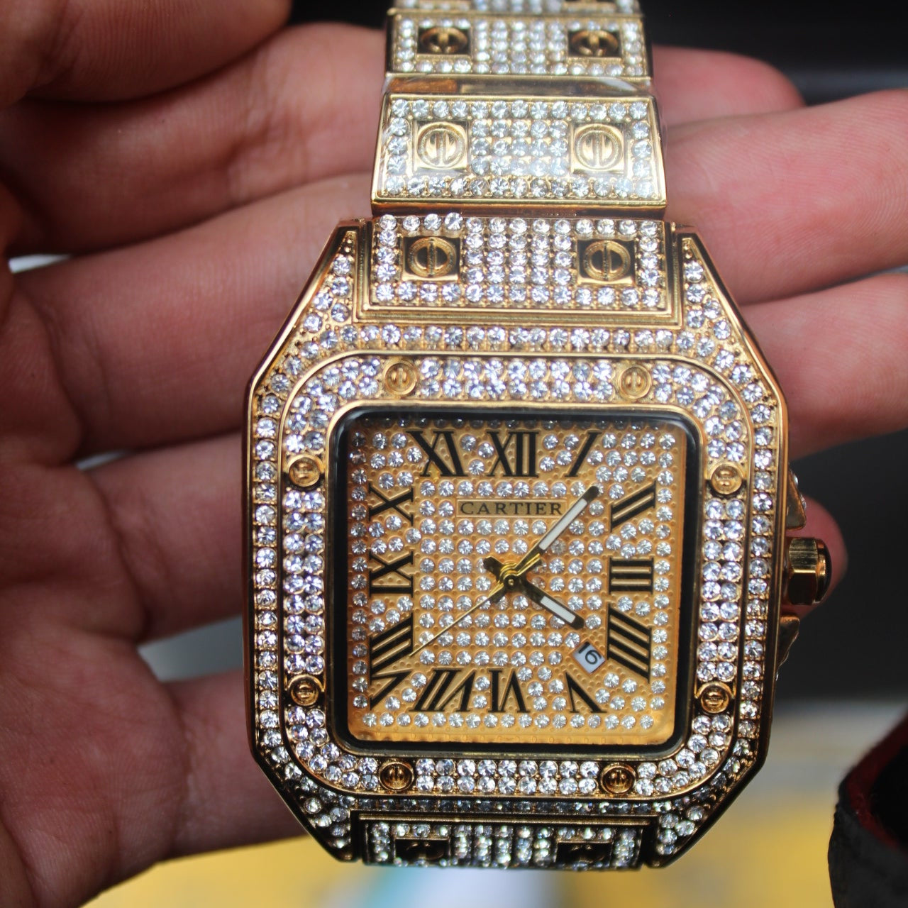 CARTIER CUBANO NUMBER PARA HOMBRE REF-D