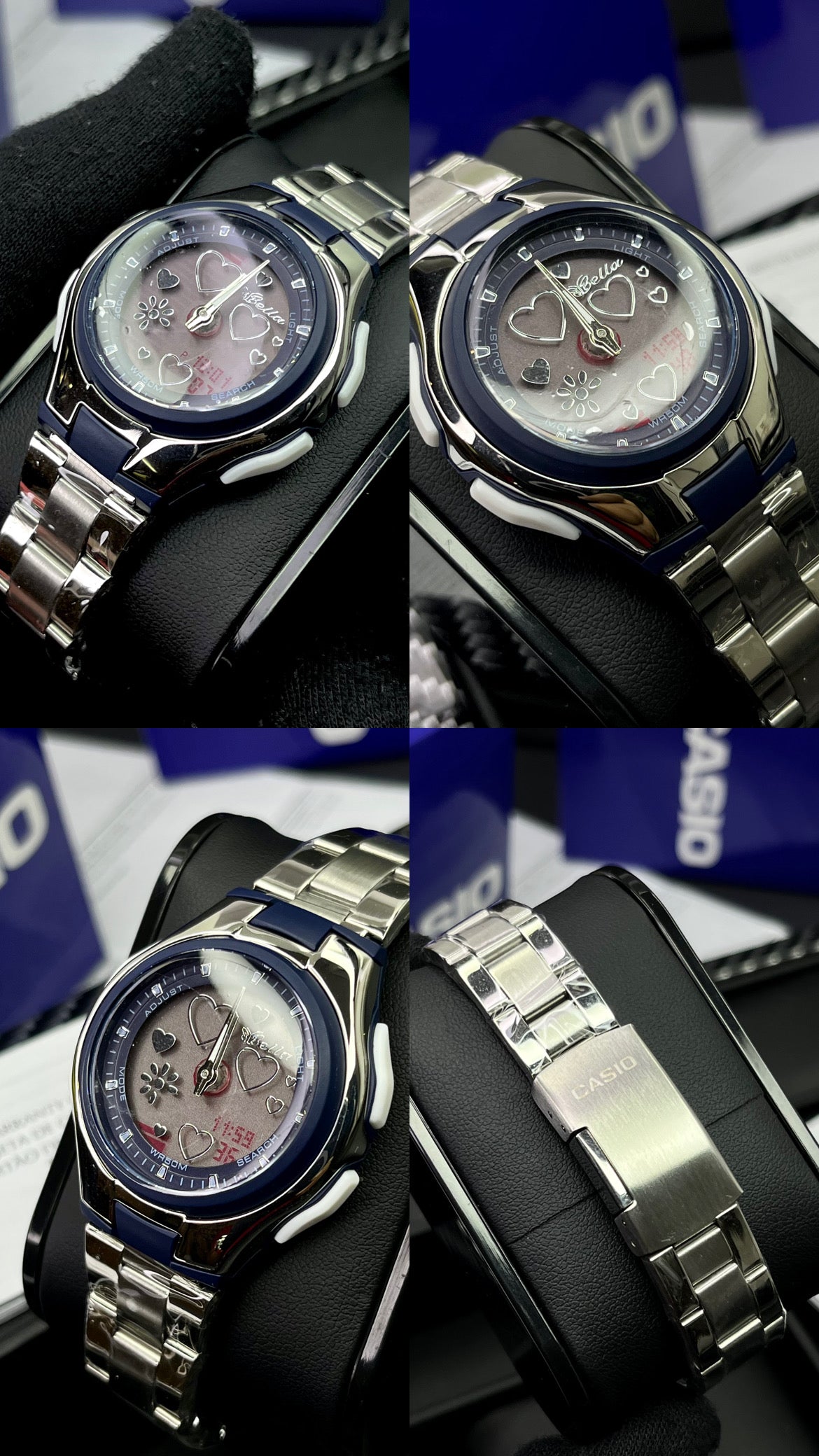 CASIO DOBLE HORA PARA DAMA REF-PA