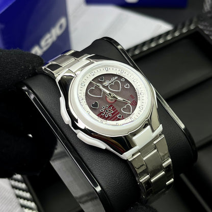 CASIO DOBLE HORA PARA DAMA REF-PB