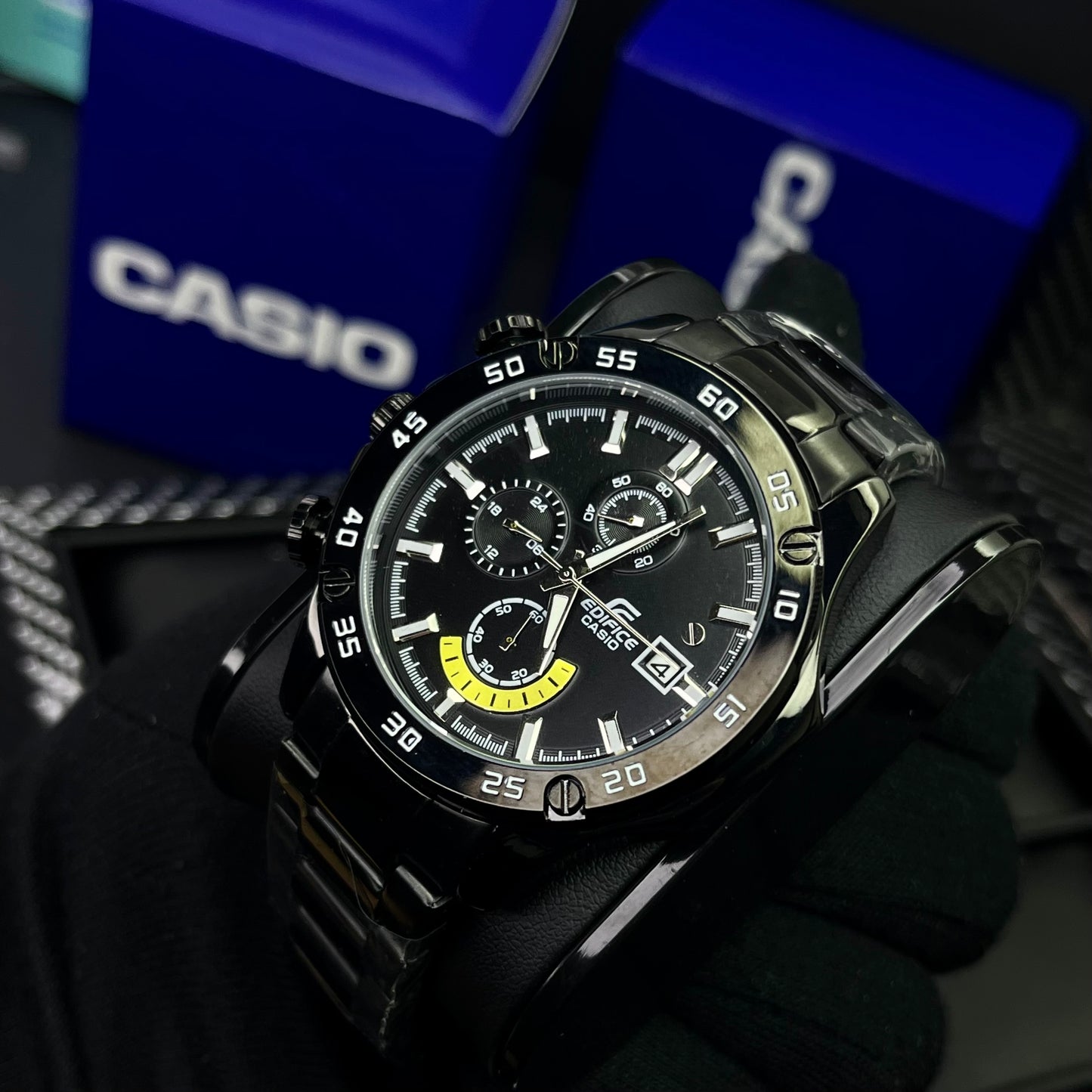 CASIO EDIFICE EFR 558  FUNCIONAL PARA HOMBRE REF-N