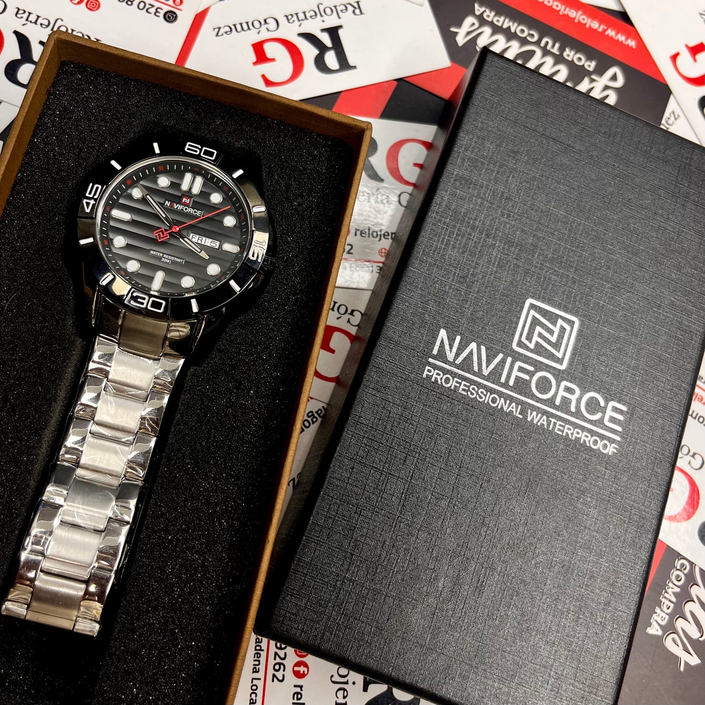 NAVIFORCE ORIGINAL PARA HOMBRE REF NF9198-PN