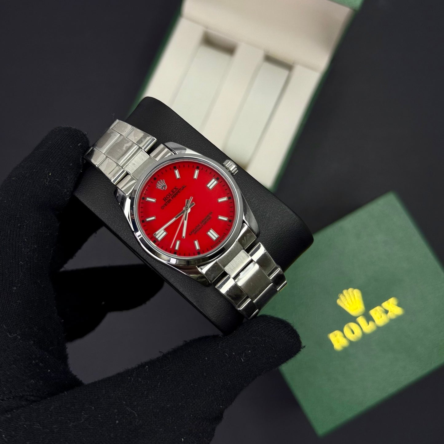 R0LEX OYSTER PARA HOMBRE REF-RP