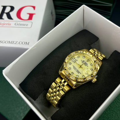 RLX DATE JUST CUBANO PARA MUJER REF-DD