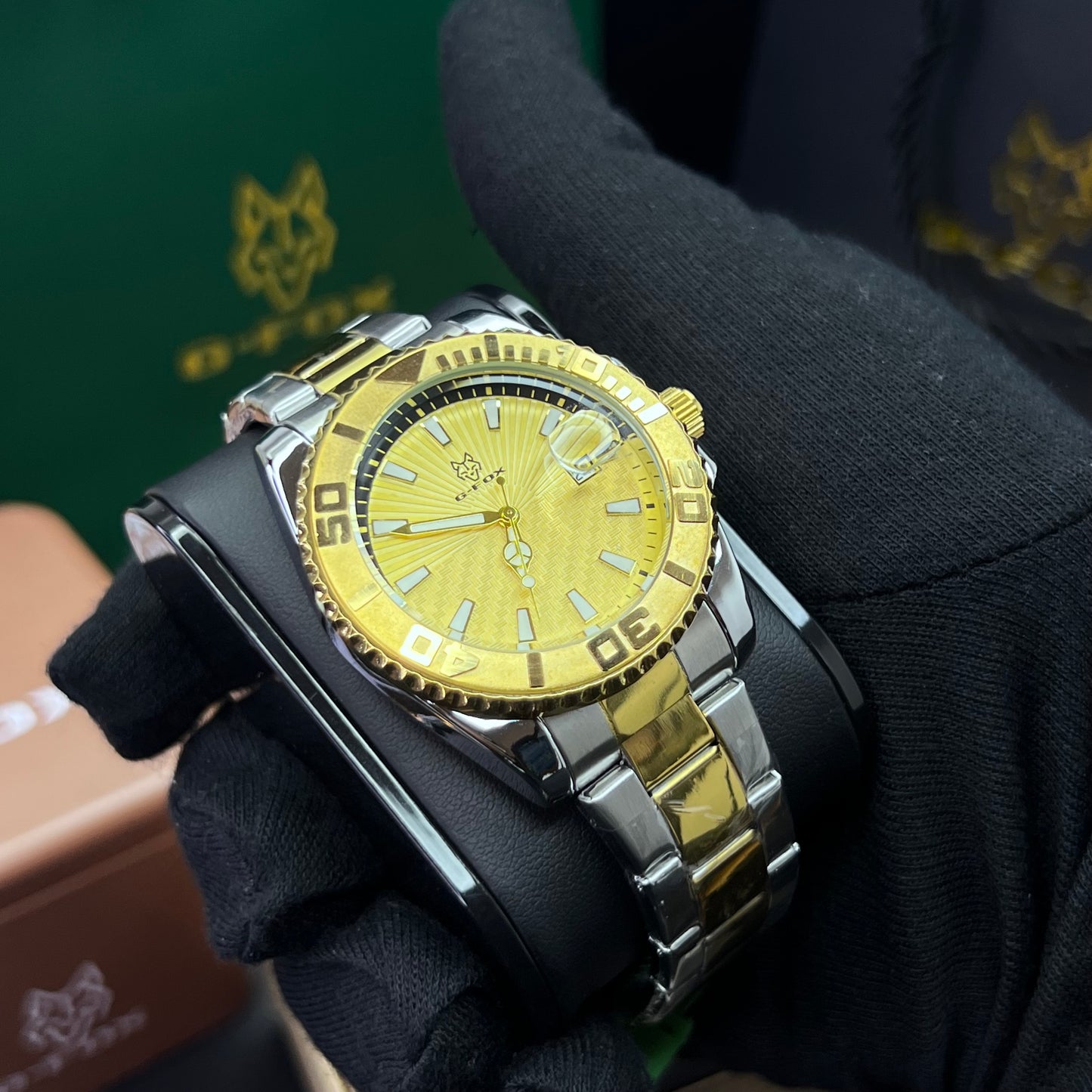 G FOX ORIGINAL x RLX SUMERGIBLE PARA HOMBRE REF-SIMULACION 70583-BD