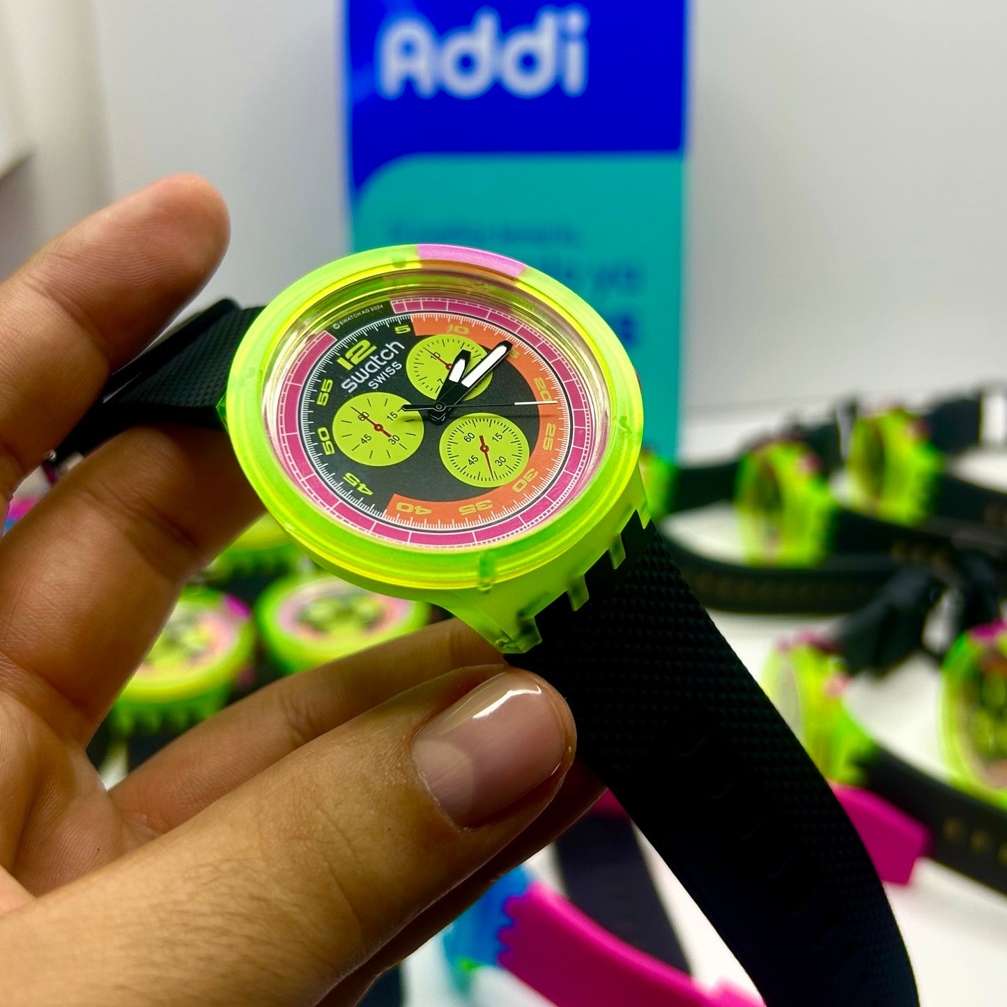 SWATCH NEON PARTY PARA HOMBRE REF-NFV2