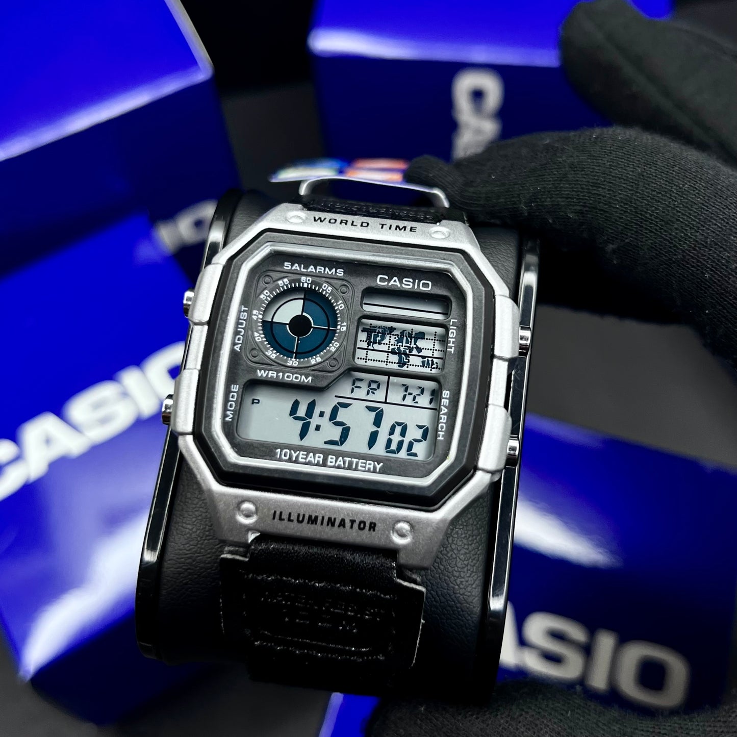 CASIO ROYALE PARA HOMBRE REF AE1200-LONA-NP