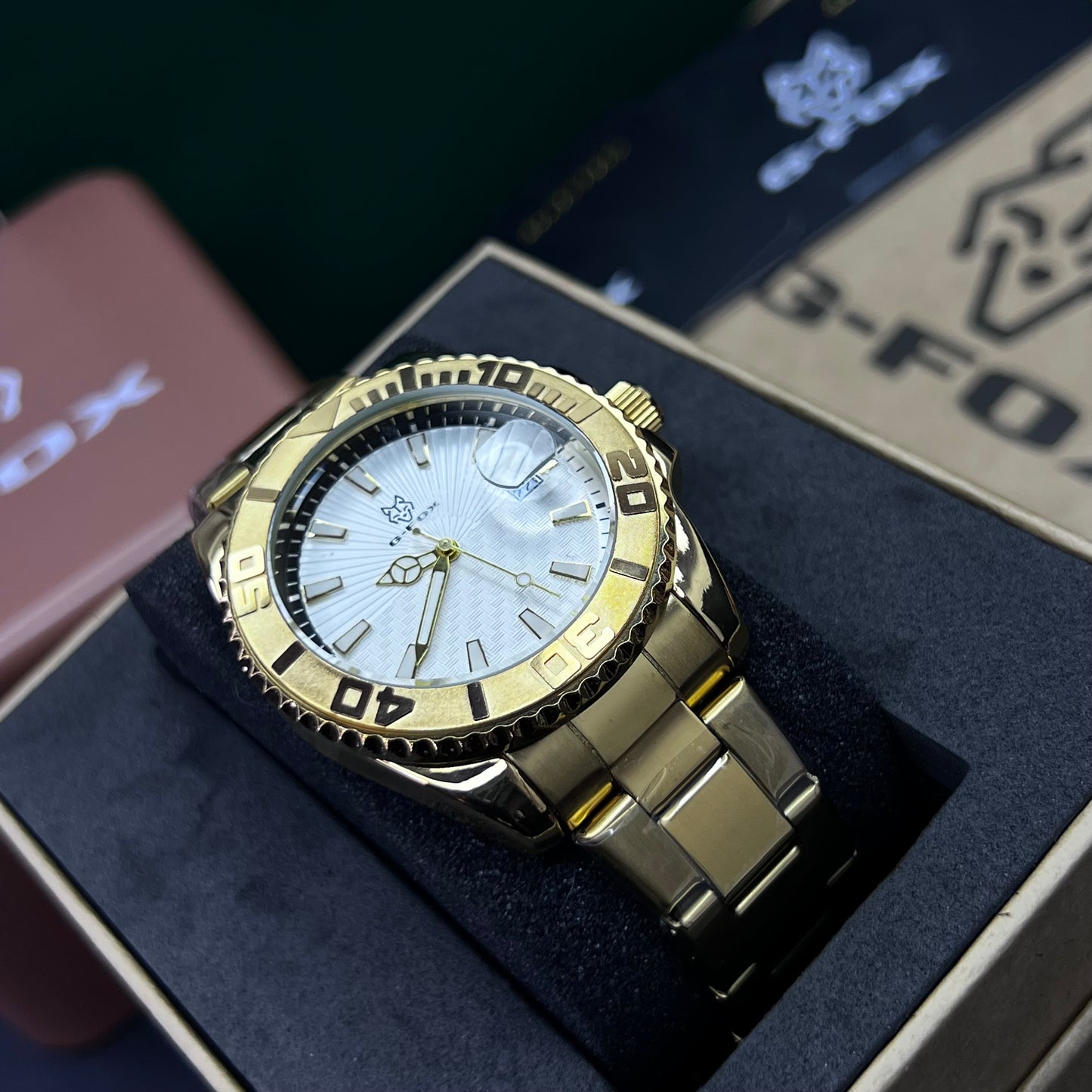 G FOX ORIGINAL x RLX SUMERGIBLE PARA HOMBRE REF-SIMULACION 70583-DB